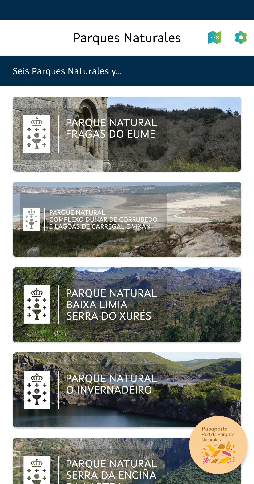 Parques de Galicia | Indus Appstore | Screenshot