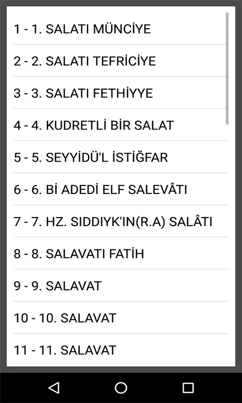 Salavatlar  Esmalar Zikirmatik | Indus Appstore | Screenshot