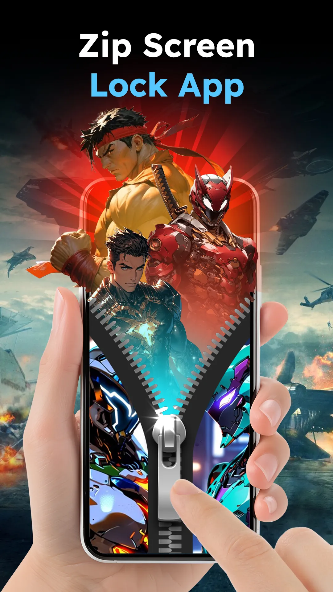 Zipper Lock Wallpapers Screen | Indus Appstore | Screenshot