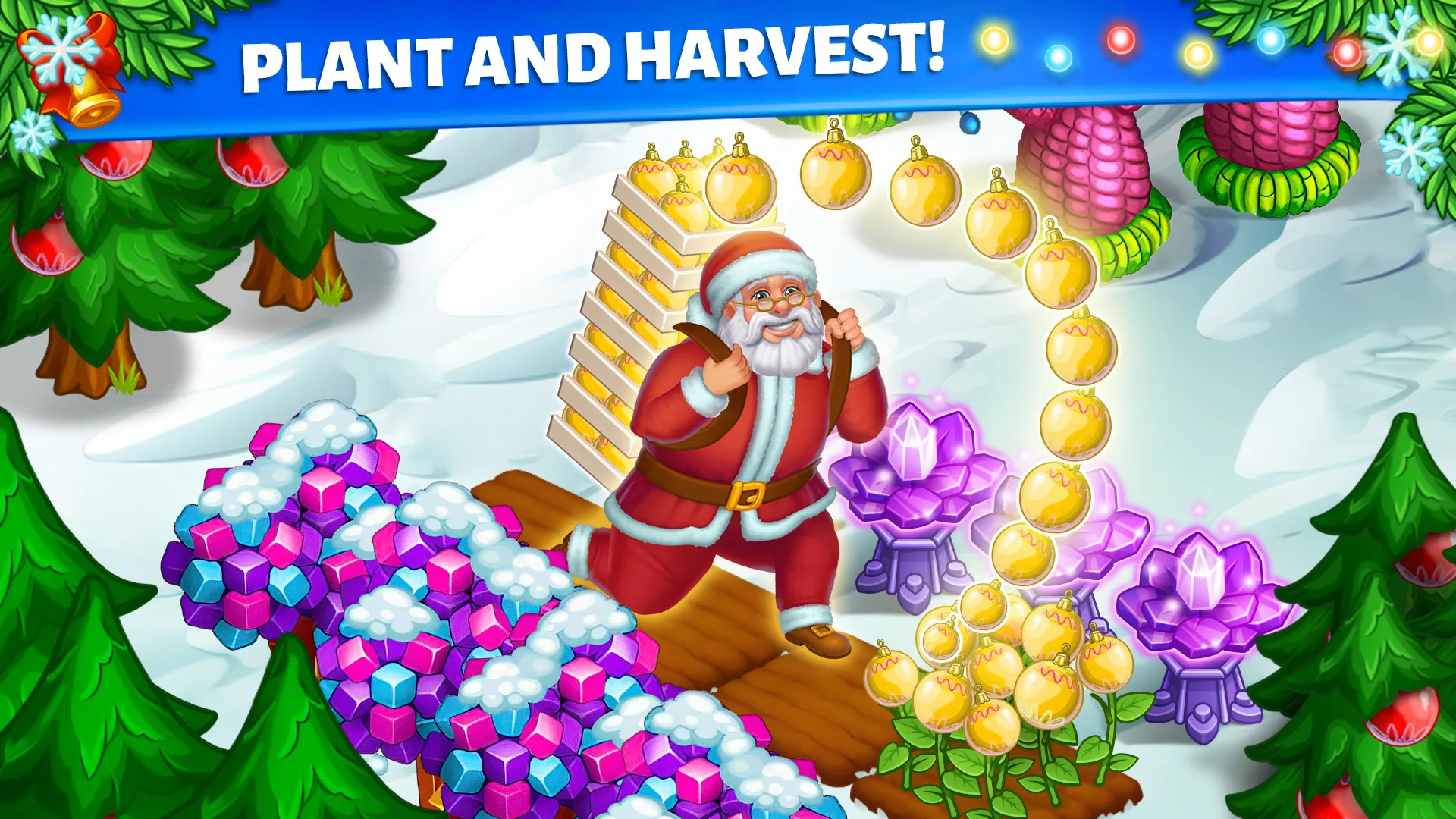 Snow Farm - Santa Family story | Indus Appstore | Screenshot