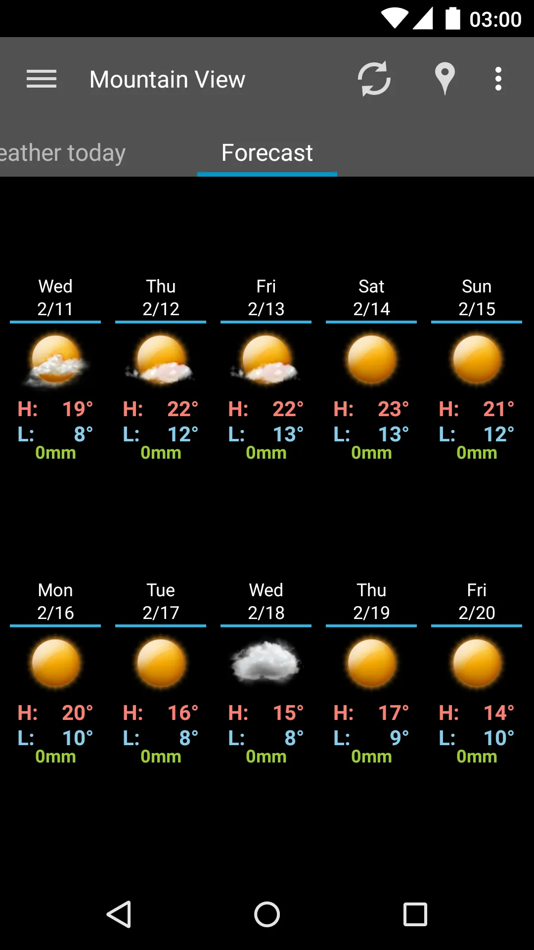 AmberHome Weather | Indus Appstore | Screenshot