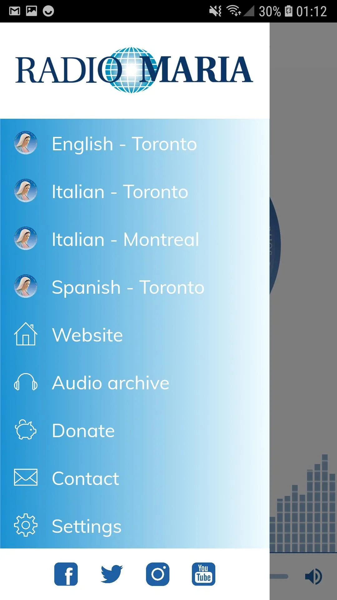 Radio Maria Canada | Indus Appstore | Screenshot