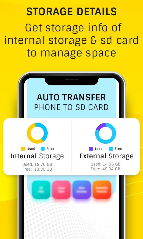 Auto Transfer:Phone To Sd Card | Indus Appstore | Screenshot