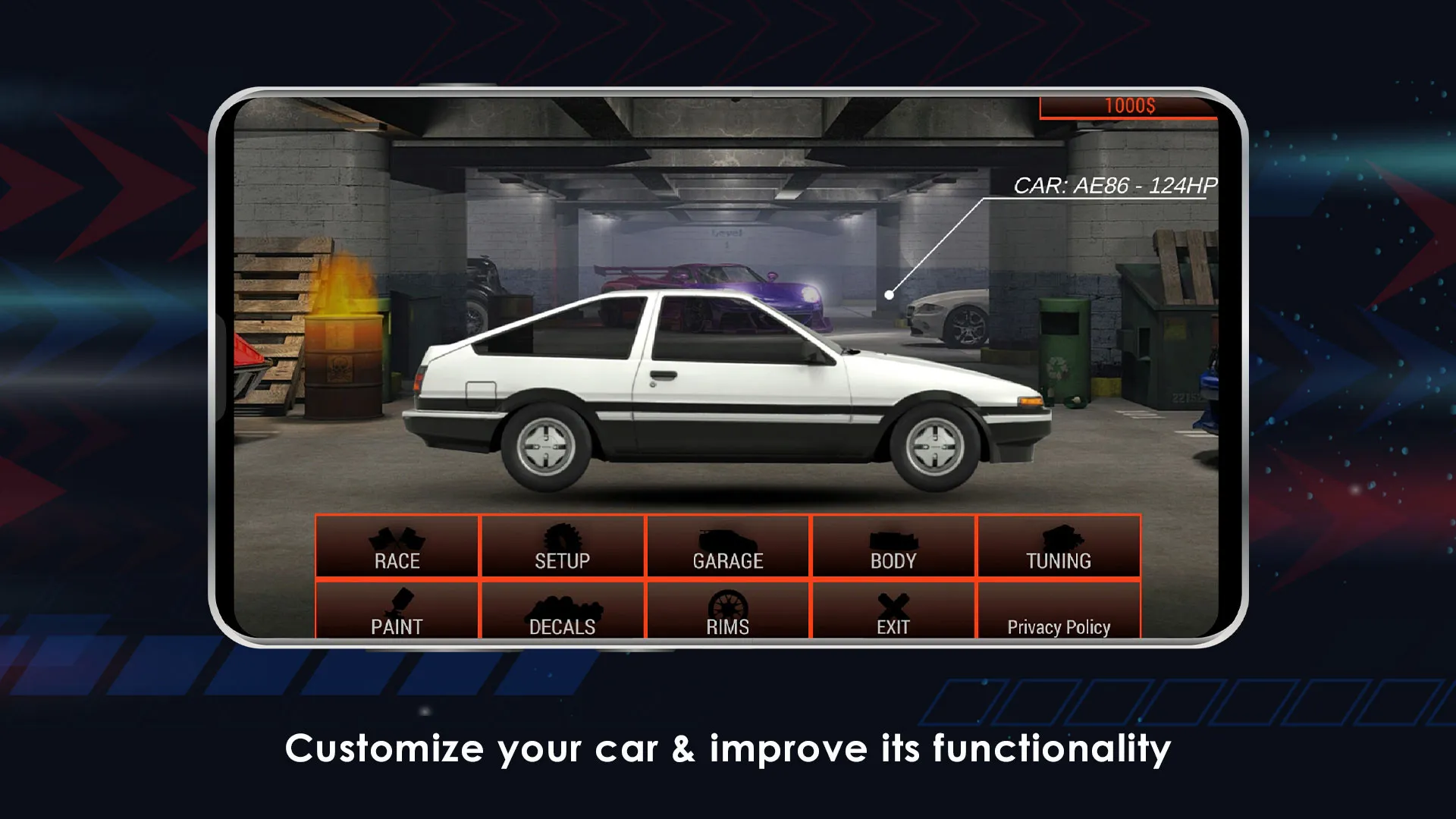 Japan Drag Racing | Indus Appstore | Screenshot