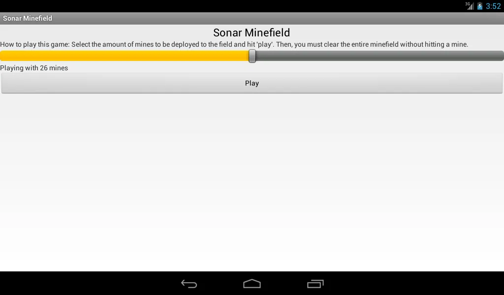 Sonar Minefield | Indus Appstore | Screenshot