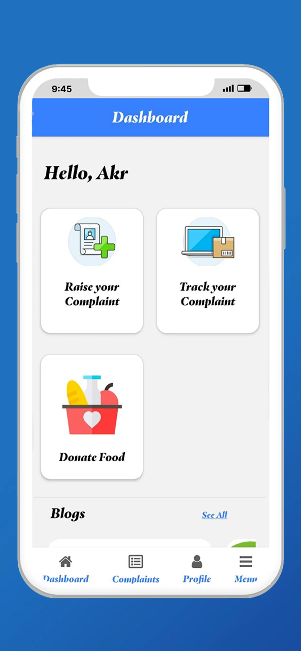 TN Foodsafety Consumer App | Indus Appstore | Screenshot