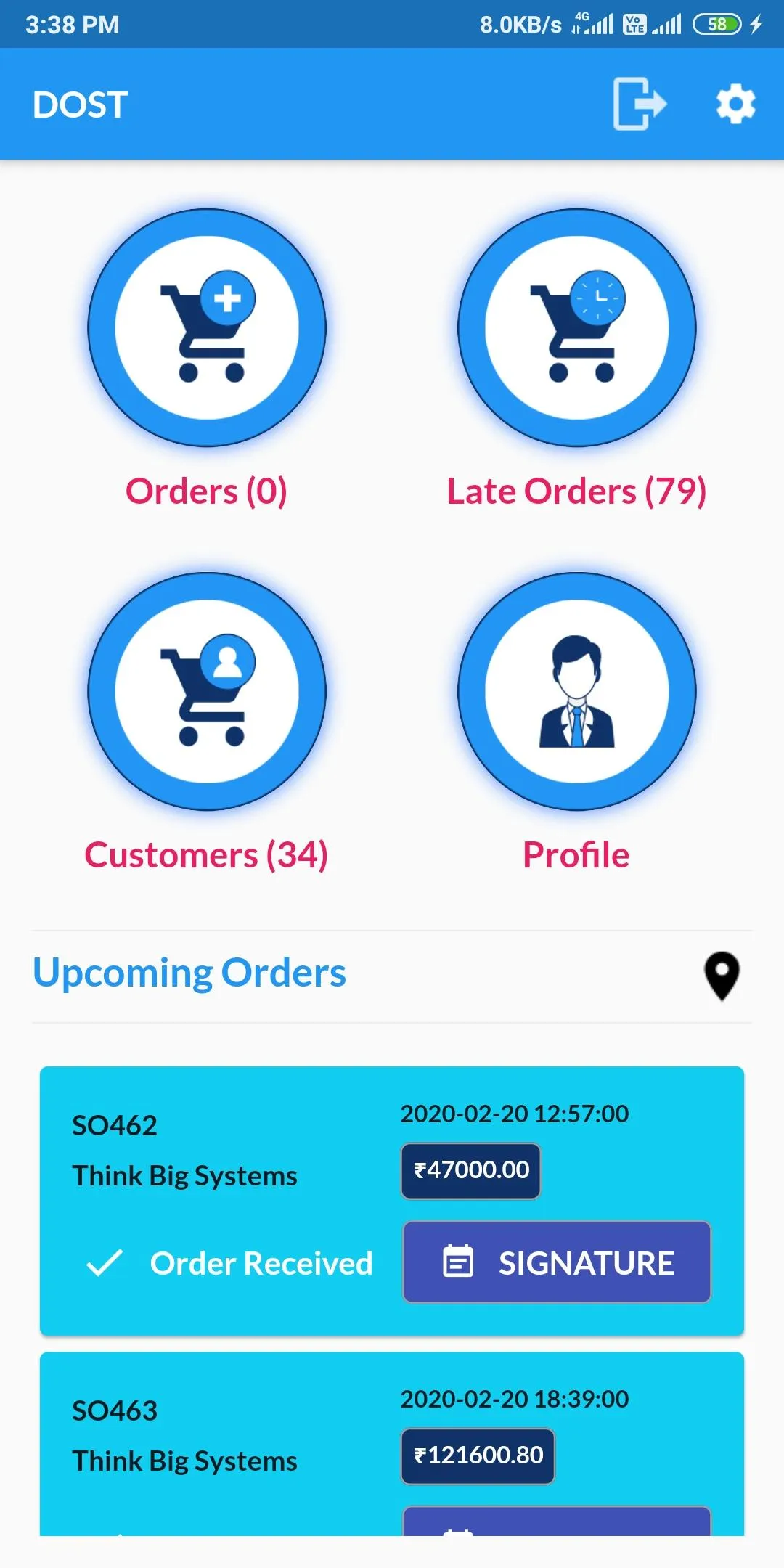 DOST - Order, Signature & Trac | Indus Appstore | Screenshot