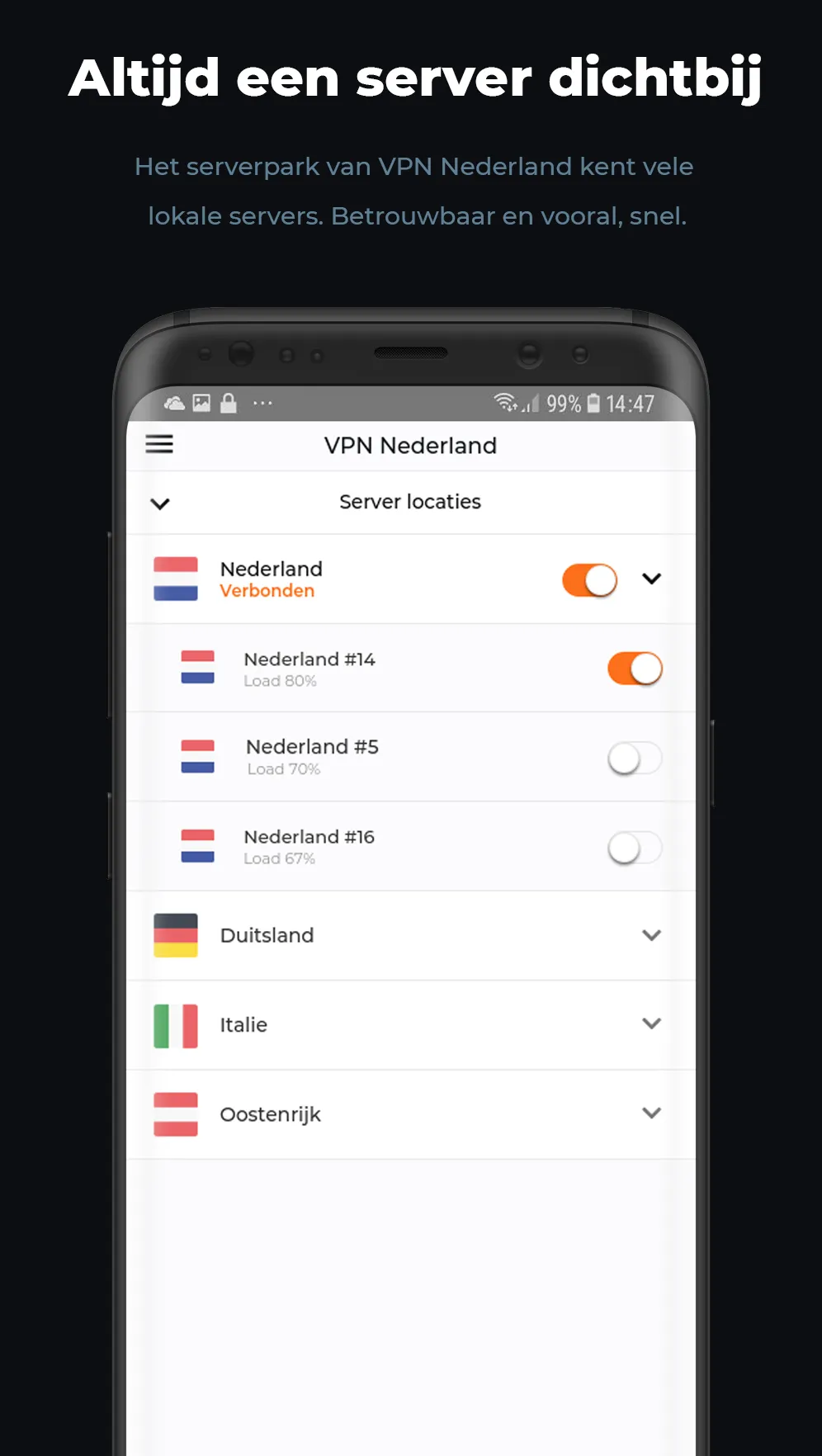 VPN Nederland - Veilig Online  | Indus Appstore | Screenshot