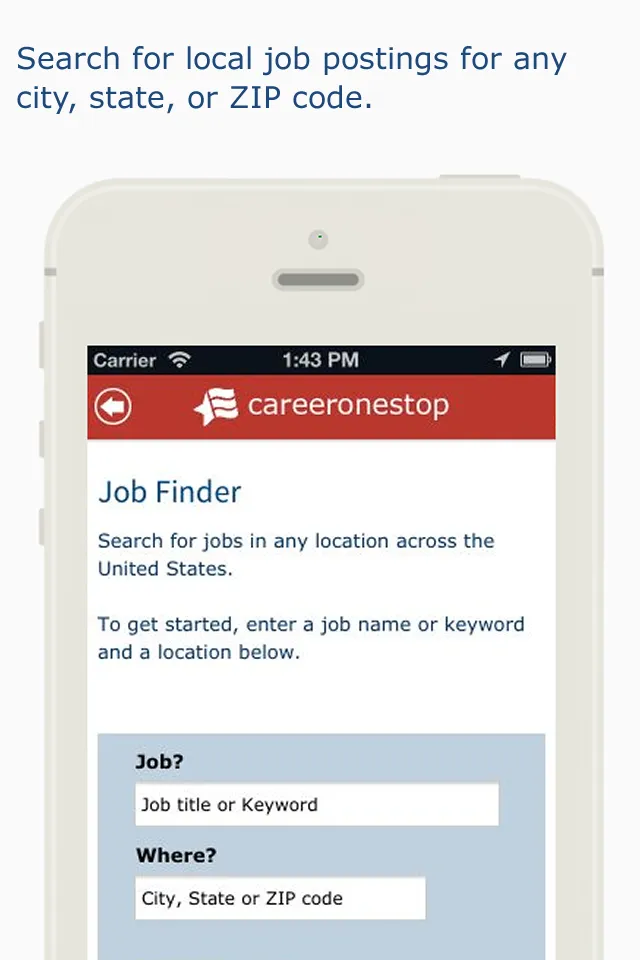 CareerOneStop Mobile | Indus Appstore | Screenshot