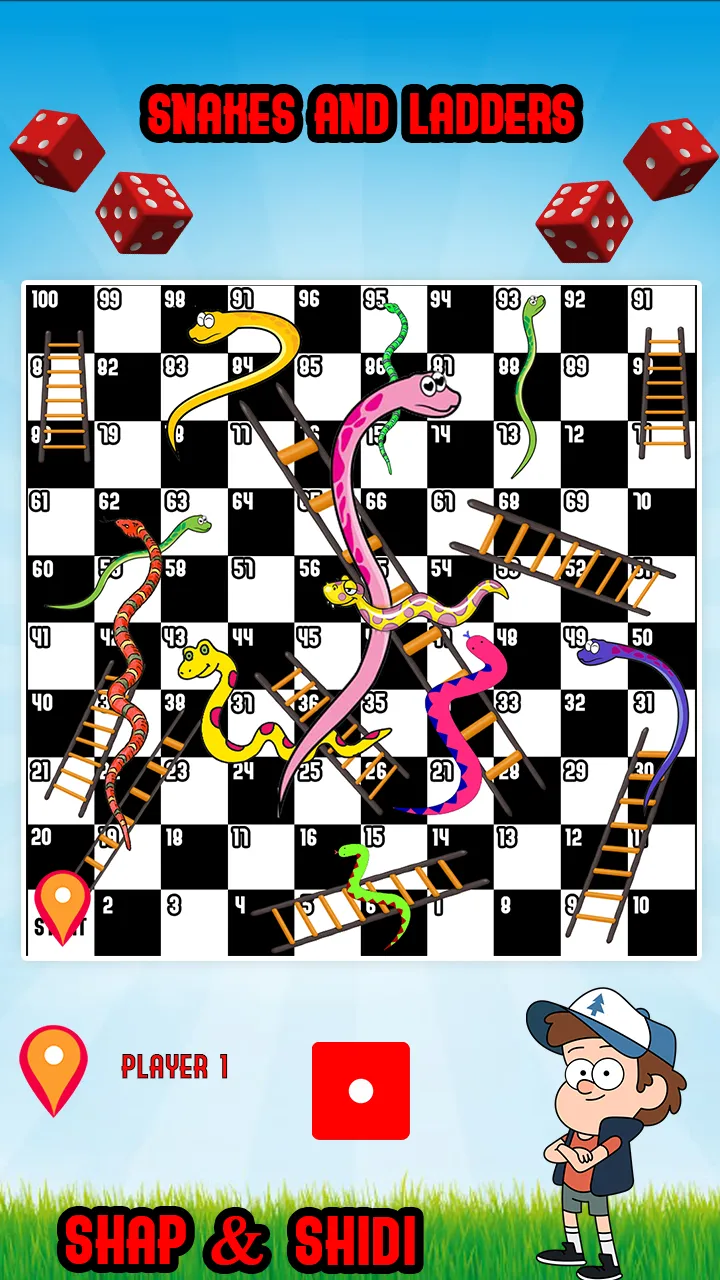 Snakes and Ladders Game | Indus Appstore | Screenshot