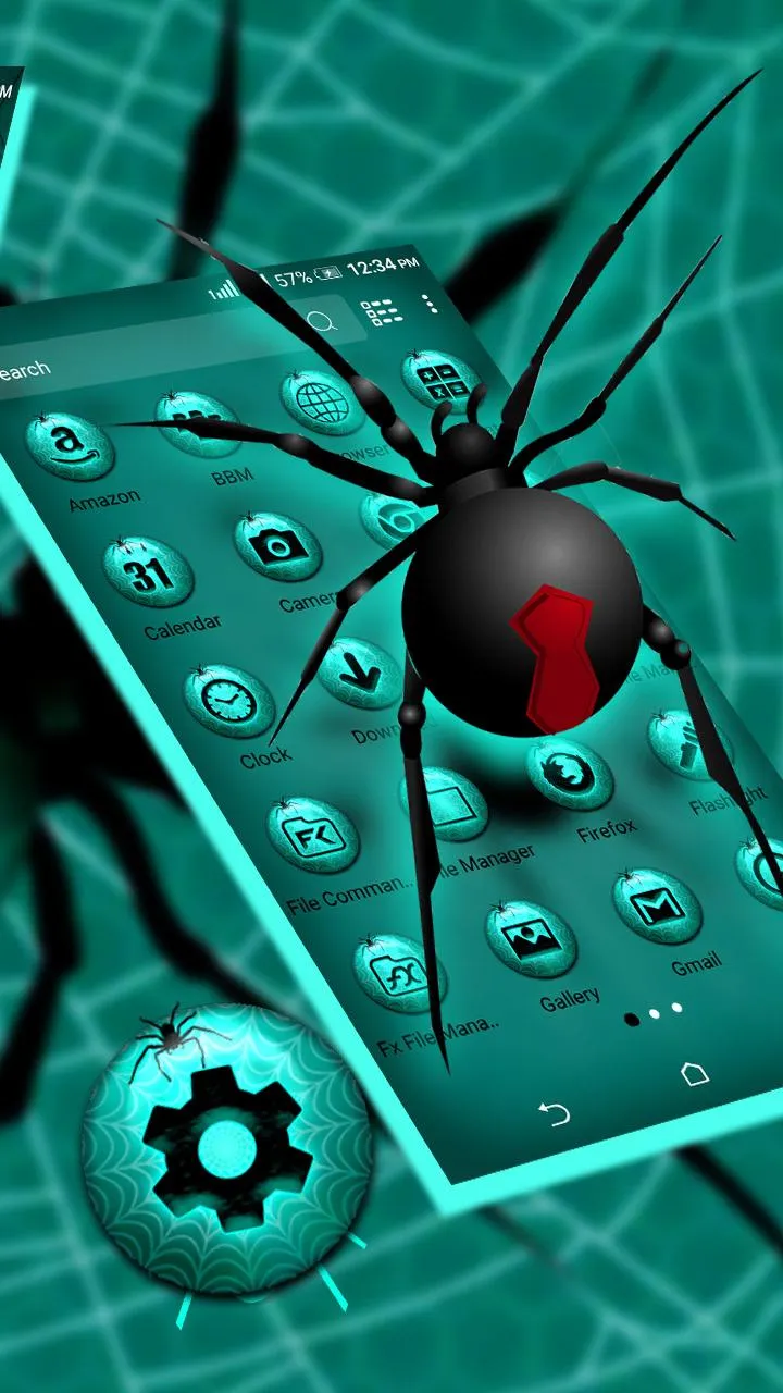 Spider Launcher Theme | Indus Appstore | Screenshot