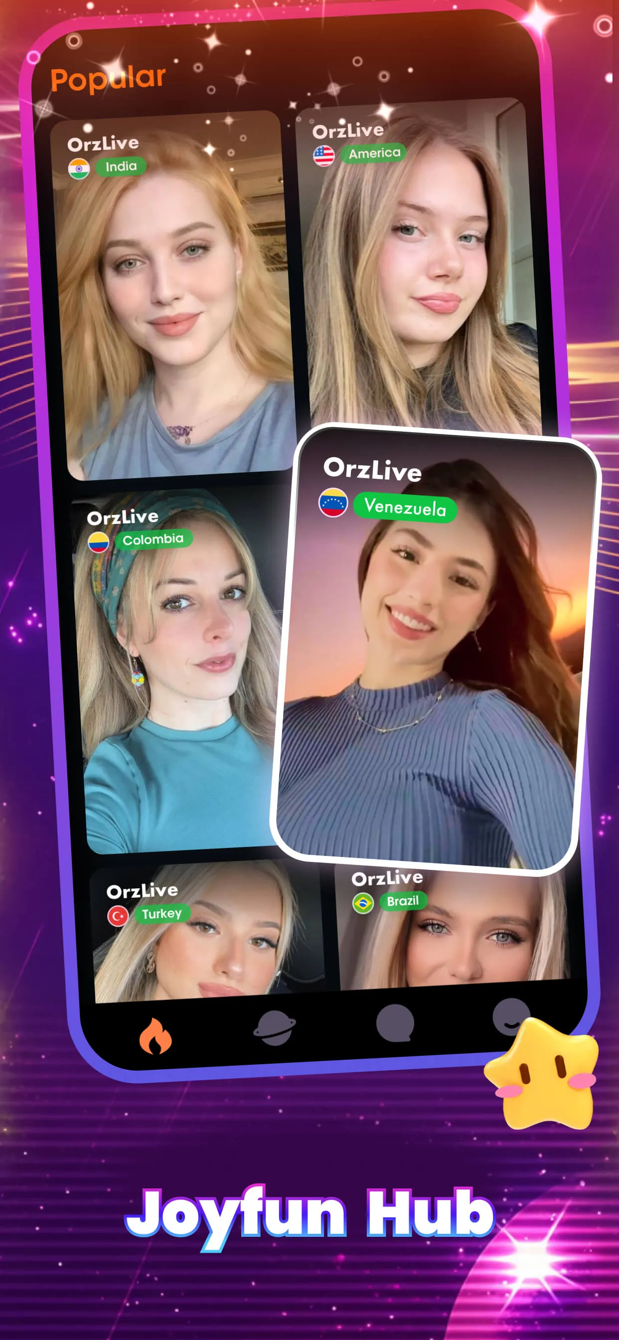 Orz Live - Video Chat Online | Indus Appstore | Screenshot