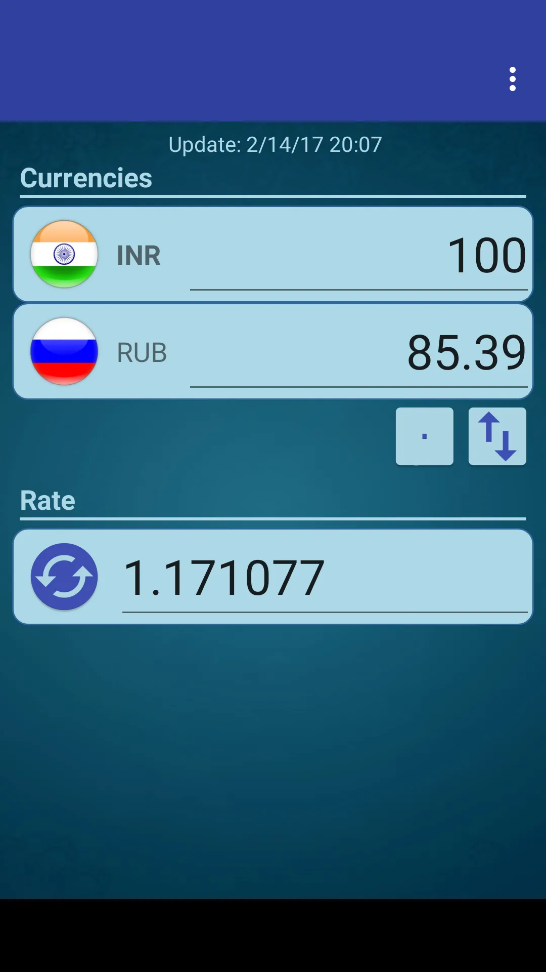 Russian Ruble x Indian Rupee | Indus Appstore | Screenshot