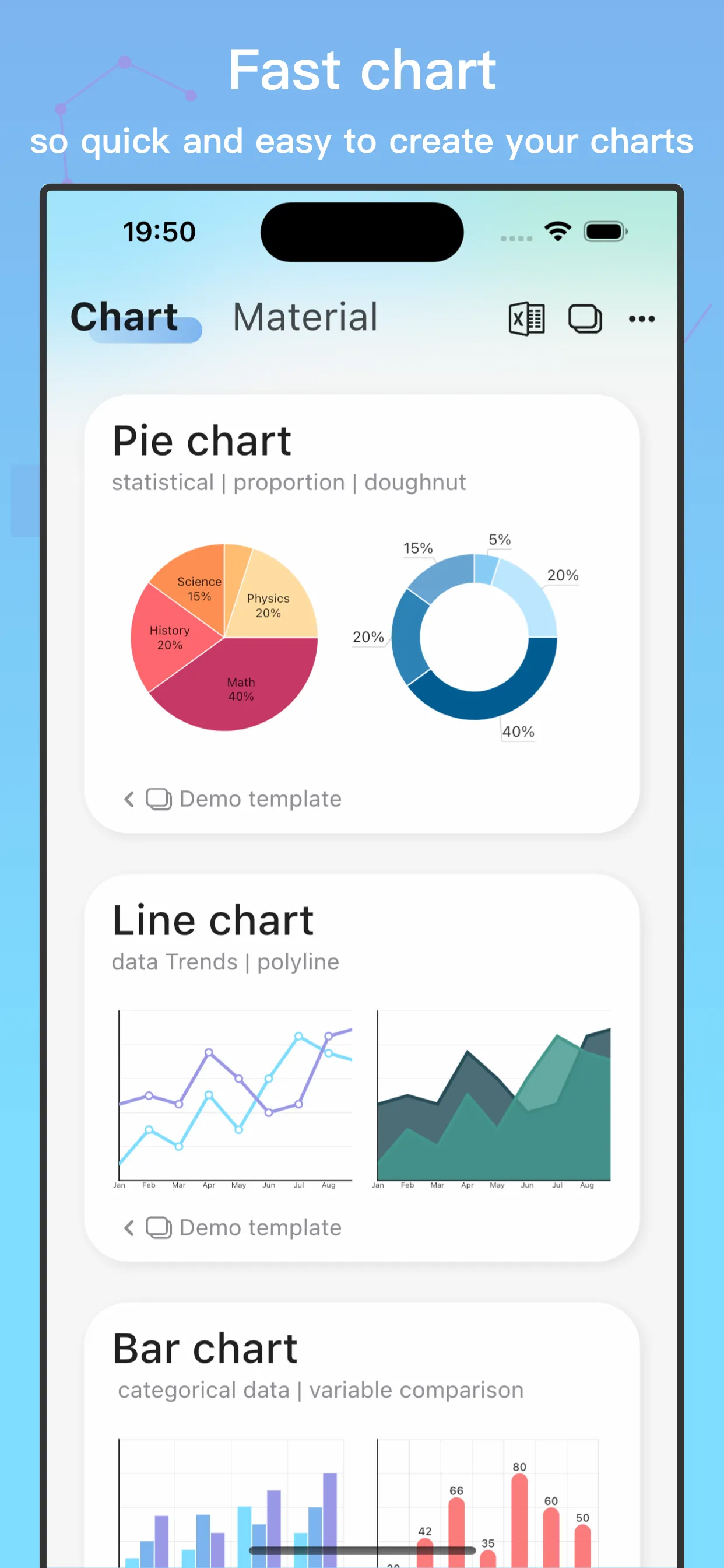 Fast chart | Indus Appstore | Screenshot