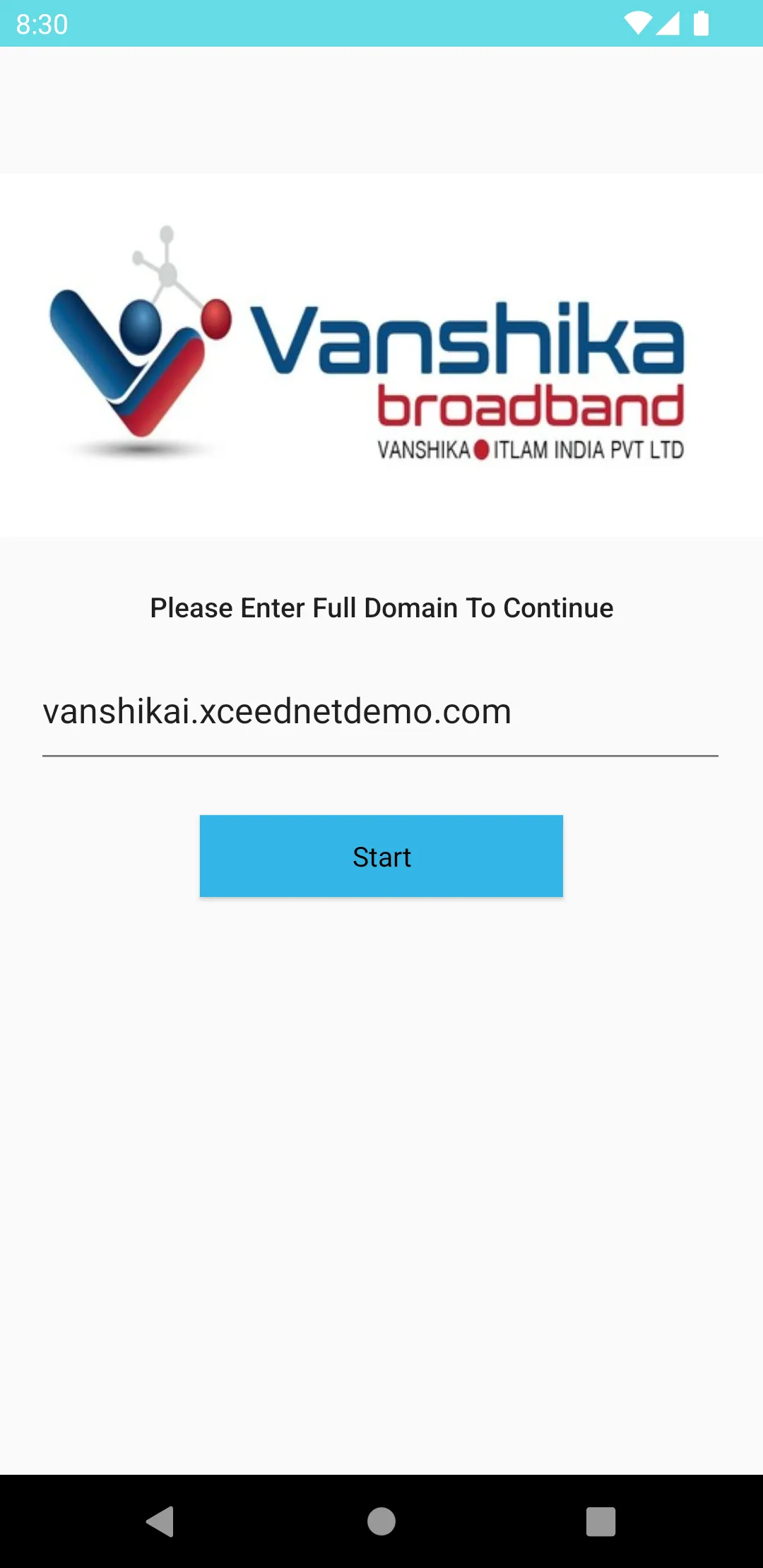 Vanshika Broadband Subscriber | Indus Appstore | Screenshot