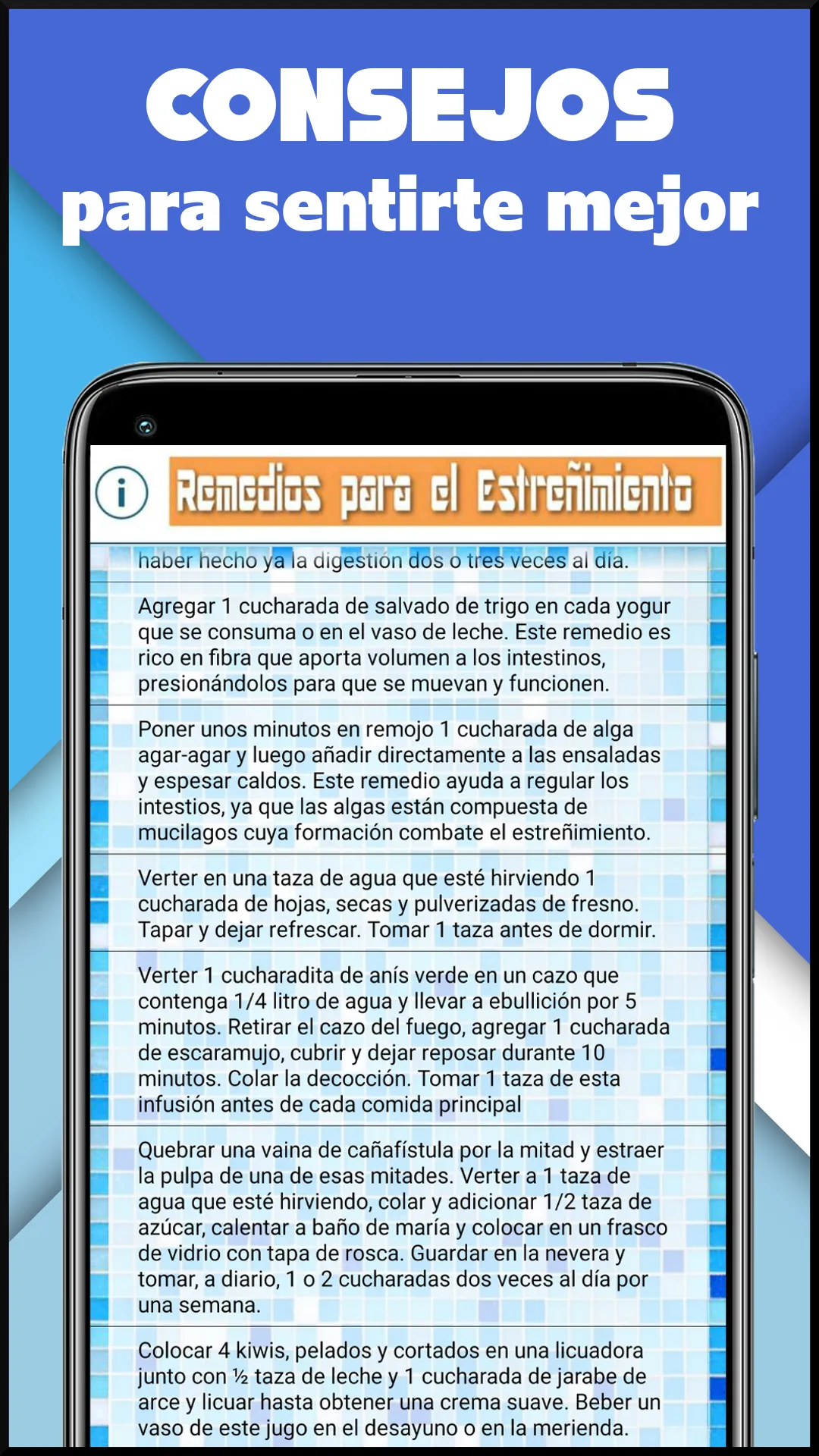 Guía salud baño estreñimiento | Indus Appstore | Screenshot