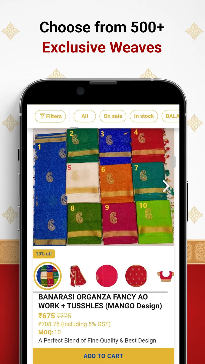 Arjun Saree Emporium | Indus Appstore | Screenshot