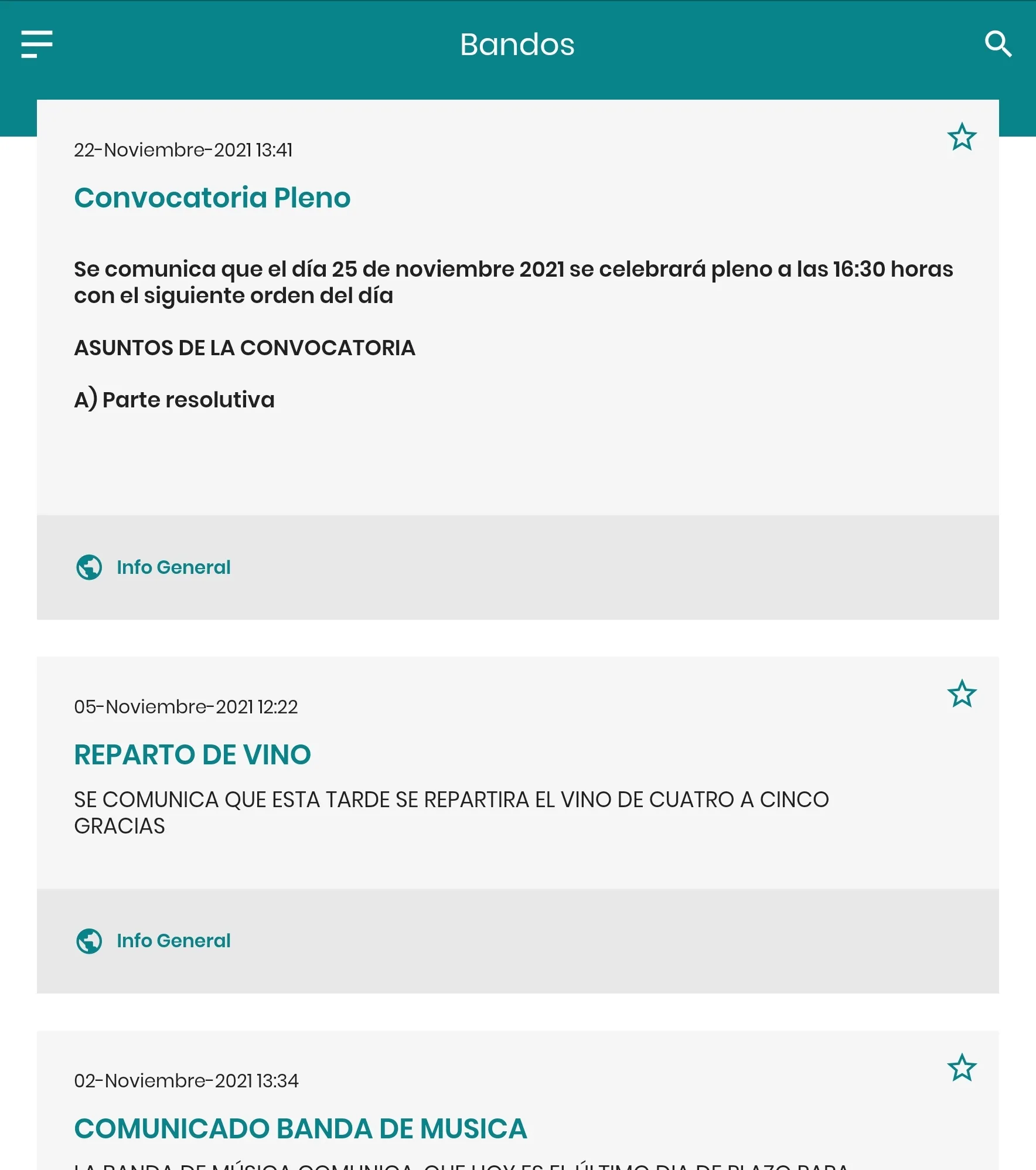 Aliaguilla Informa | Indus Appstore | Screenshot