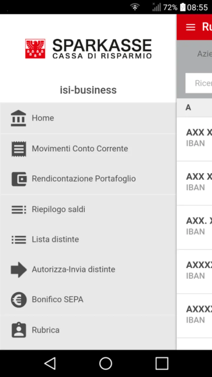 ISI-business Sparkasse | Indus Appstore | Screenshot