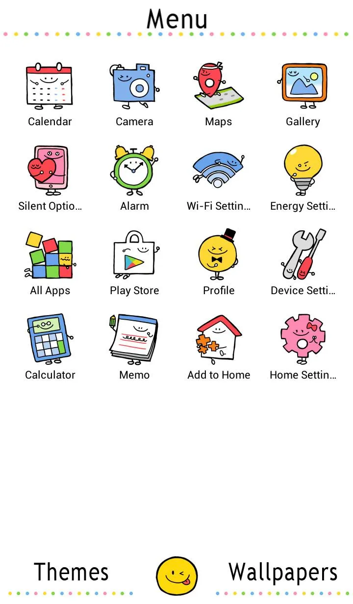 Simple Theme Smile Friends | Indus Appstore | Screenshot