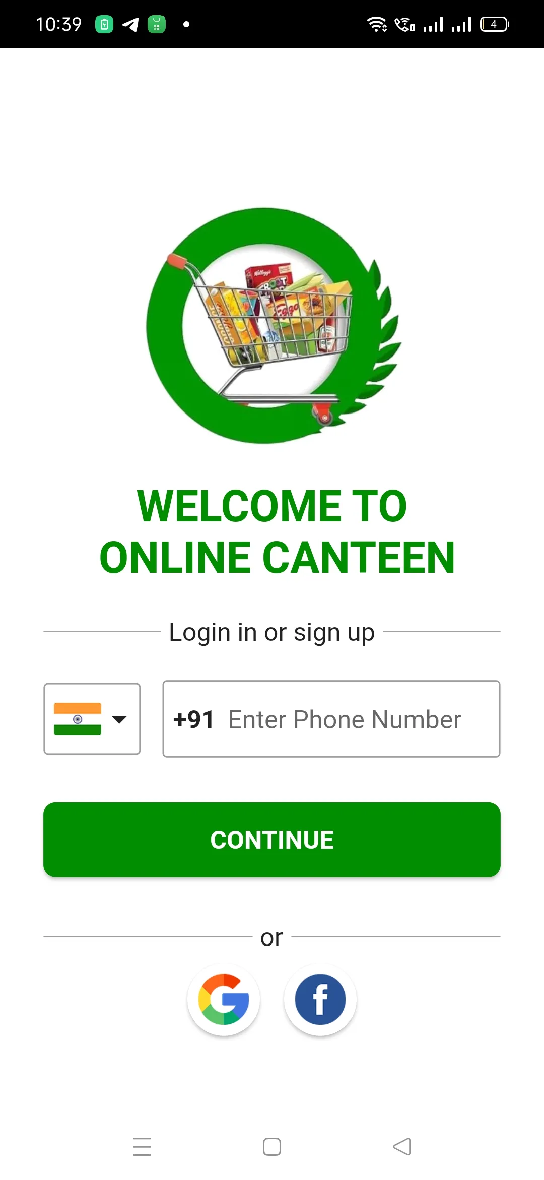 Online Canteen | Indus Appstore | Screenshot