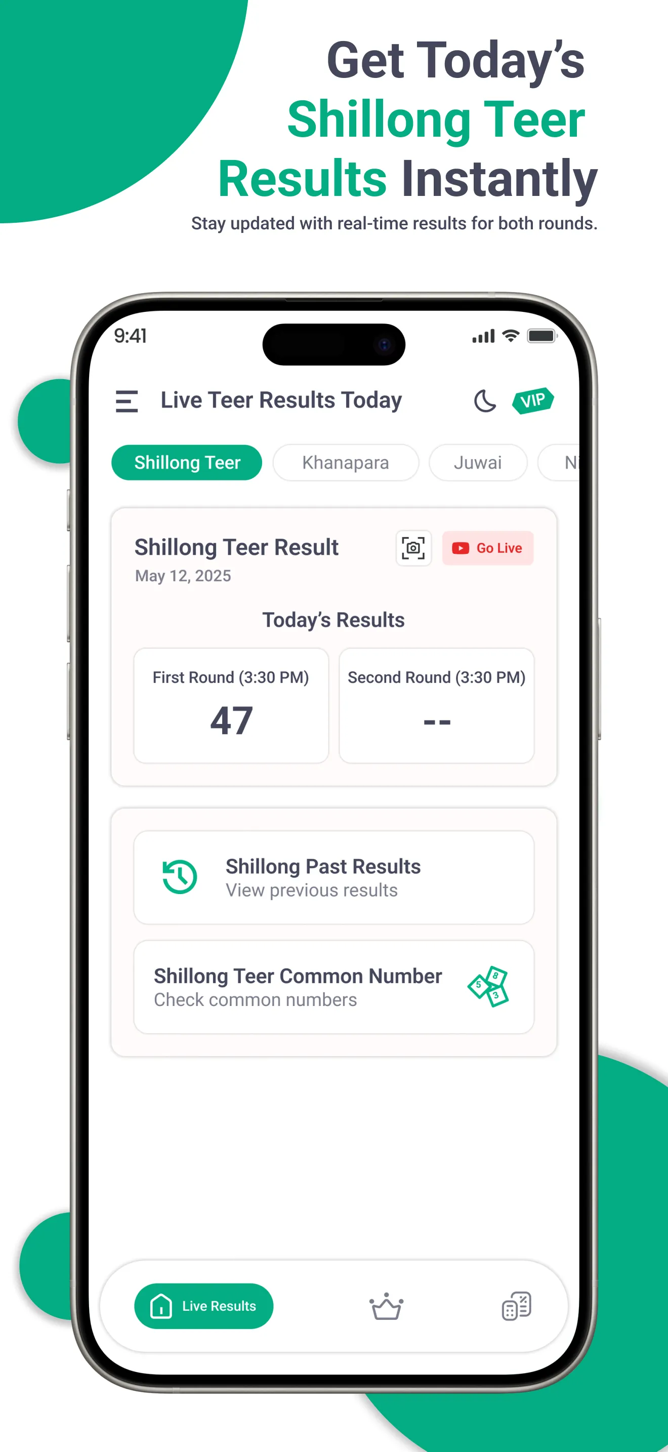 Shillong Teer Results Daily | Indus Appstore | Screenshot