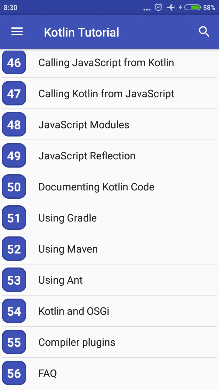 Learn Kotlin Offline | Indus Appstore | Screenshot