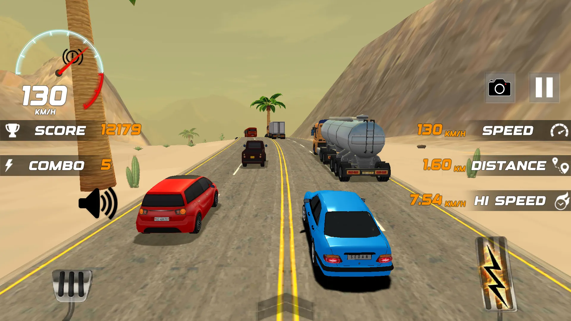 Heavy Traffic Rider Car Game | Indus Appstore | Screenshot