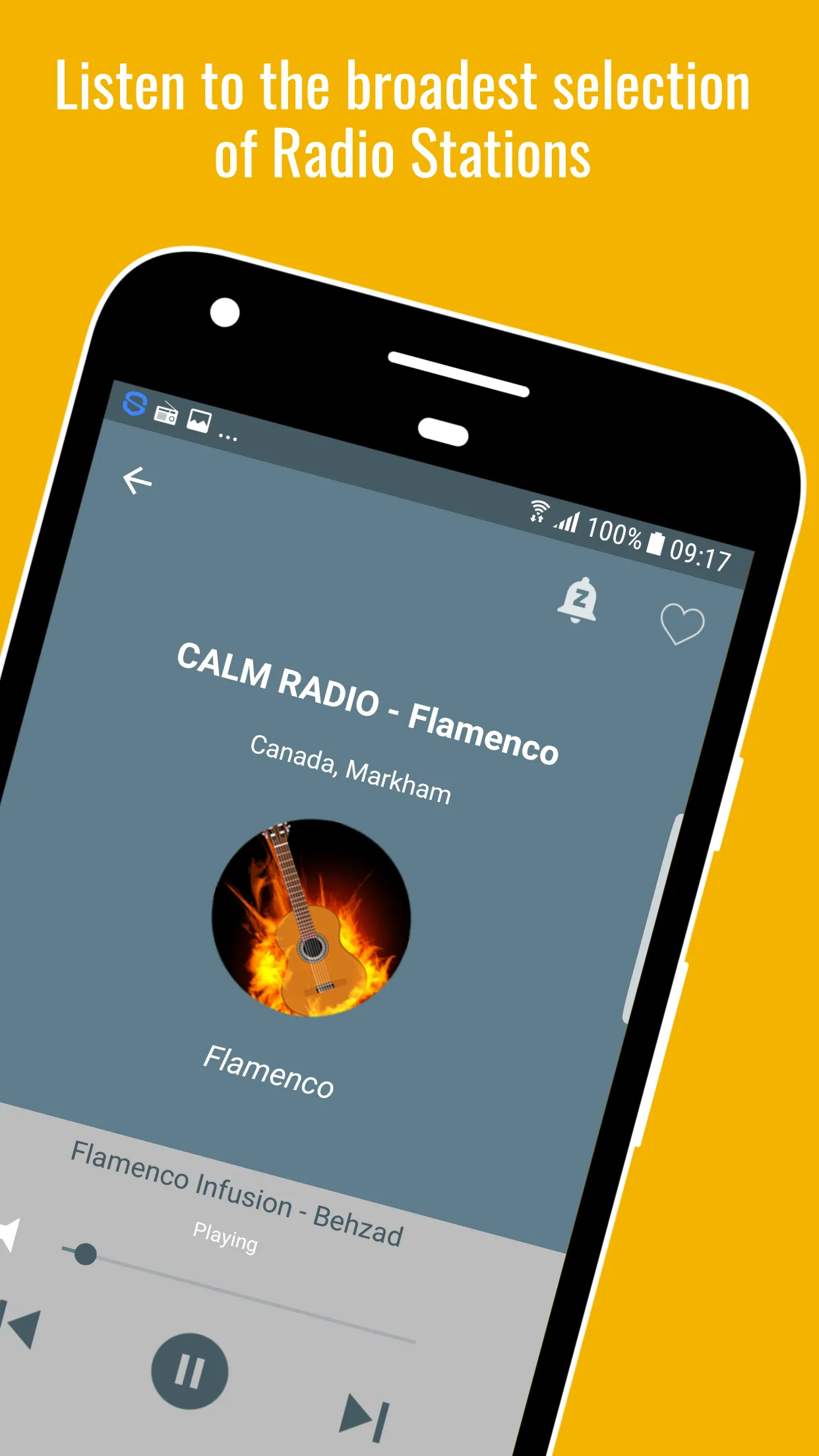 Flamenco Music Radio | Indus Appstore | Screenshot