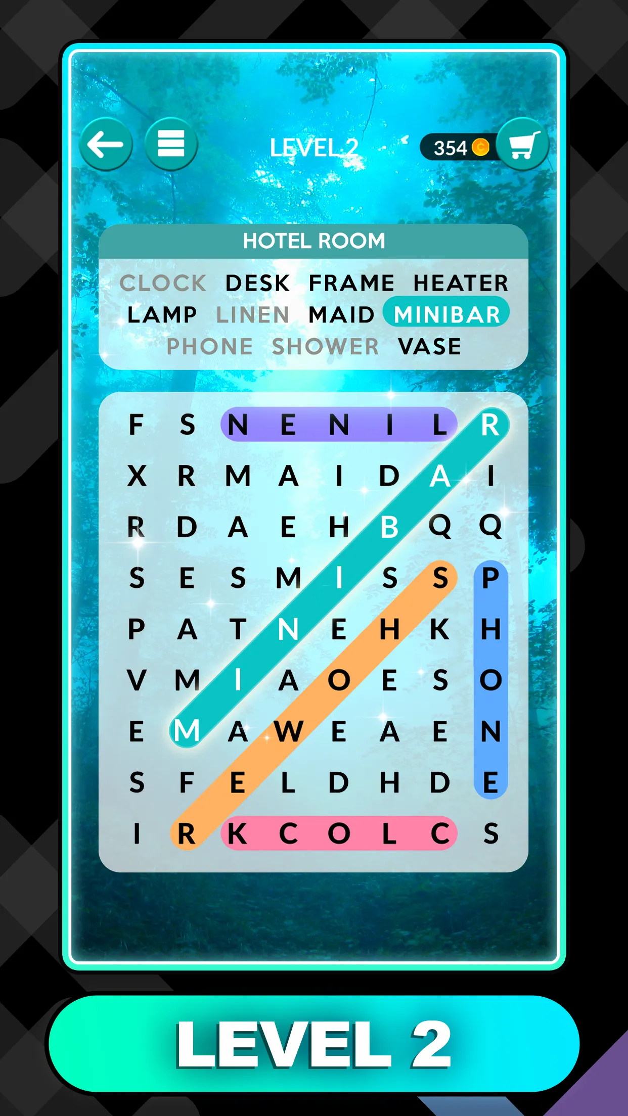 Wordscapes Search | Indus Appstore | Screenshot