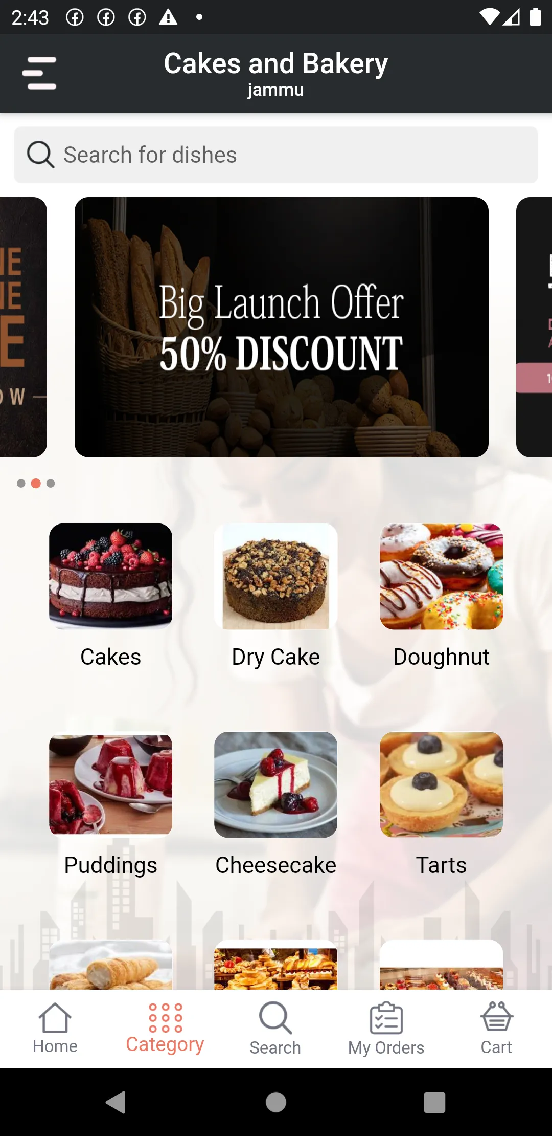 Cakes and bakery | Indus Appstore | Screenshot