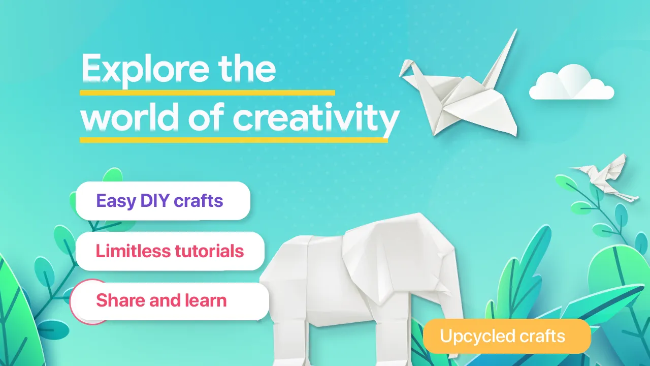 Learn Paper Crafts & DIY Arts | Indus Appstore | Screenshot