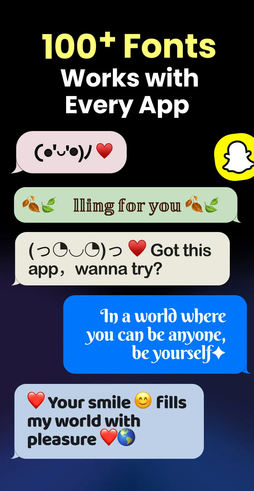 Fonts Keyboard Themes & Emoji | Indus Appstore | Screenshot