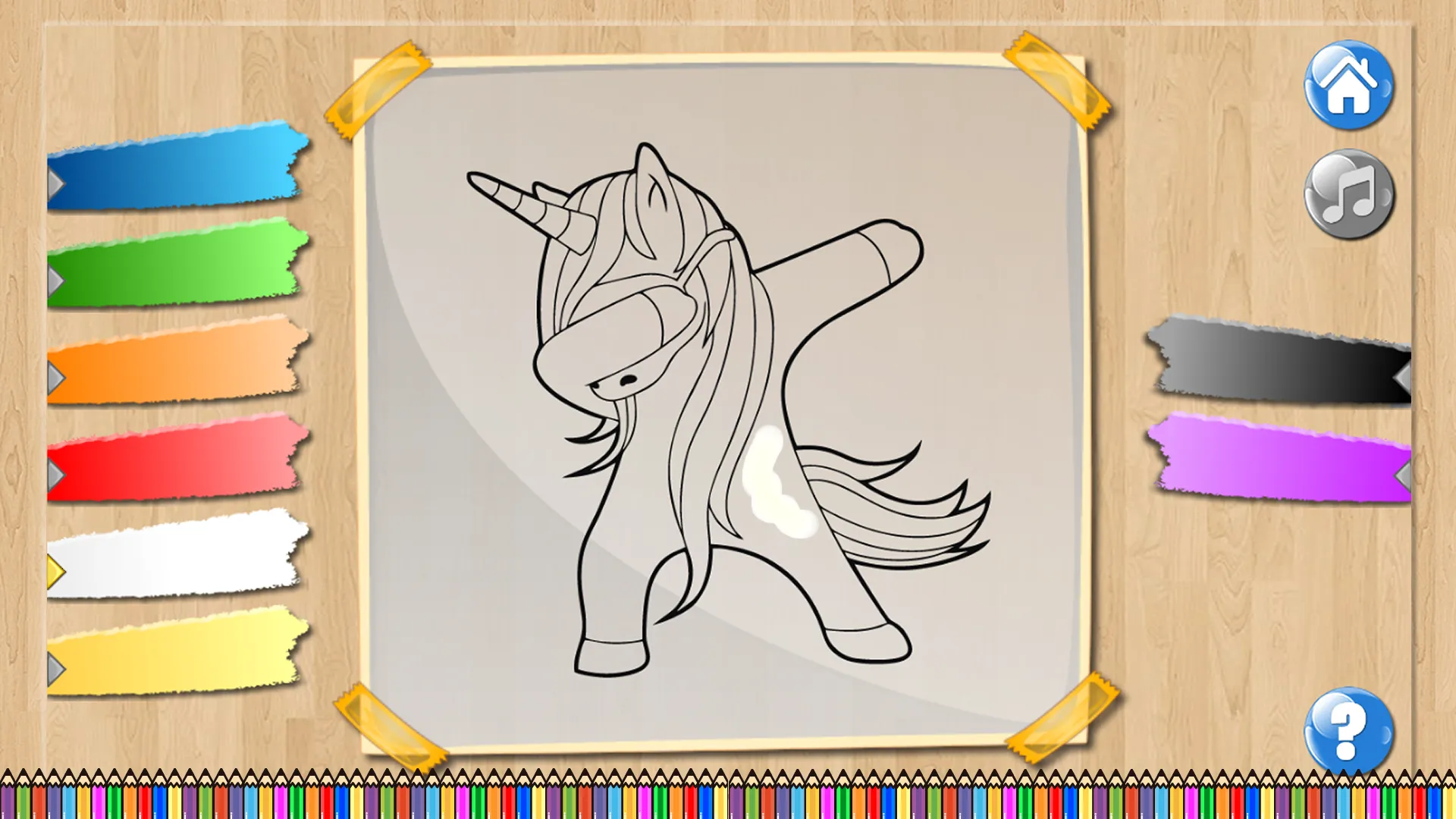 Pony Coloring Pages for Kids | Indus Appstore | Screenshot