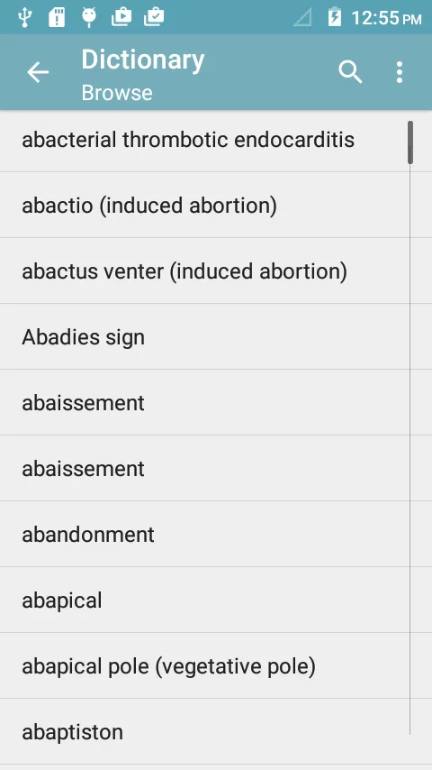 Liixuos Medical Dictionary | Indus Appstore | Screenshot