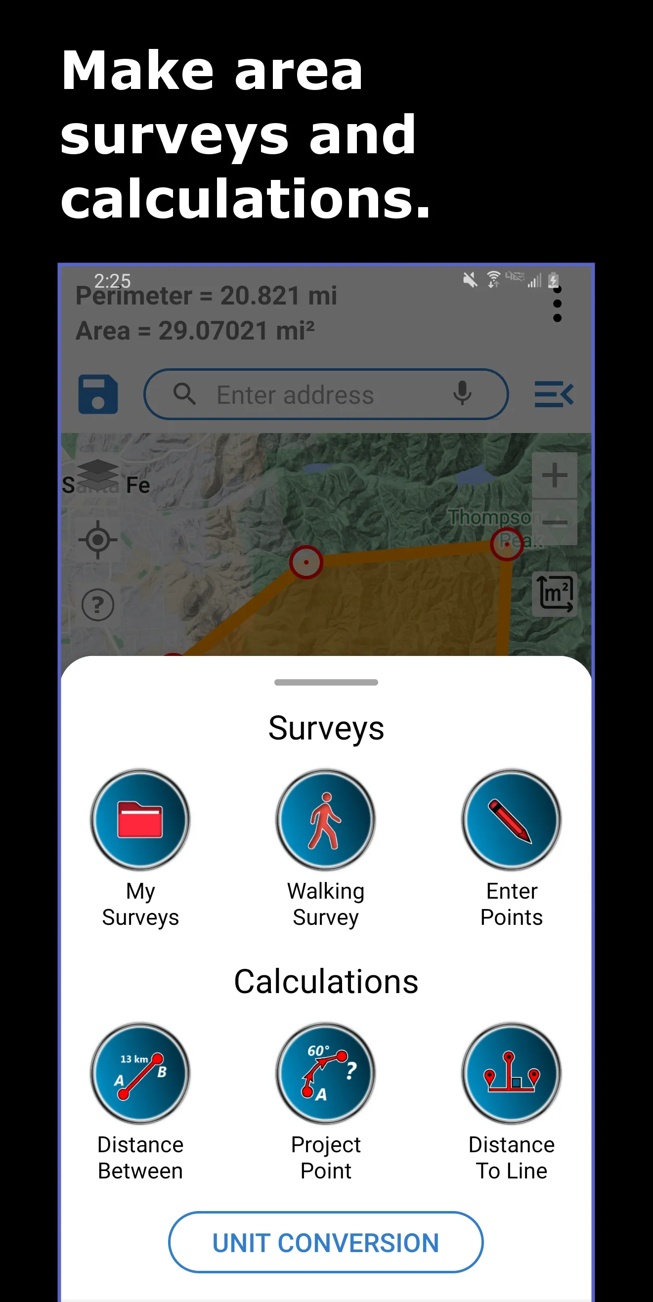 Land Calculator: Map Measure | Indus Appstore | Screenshot