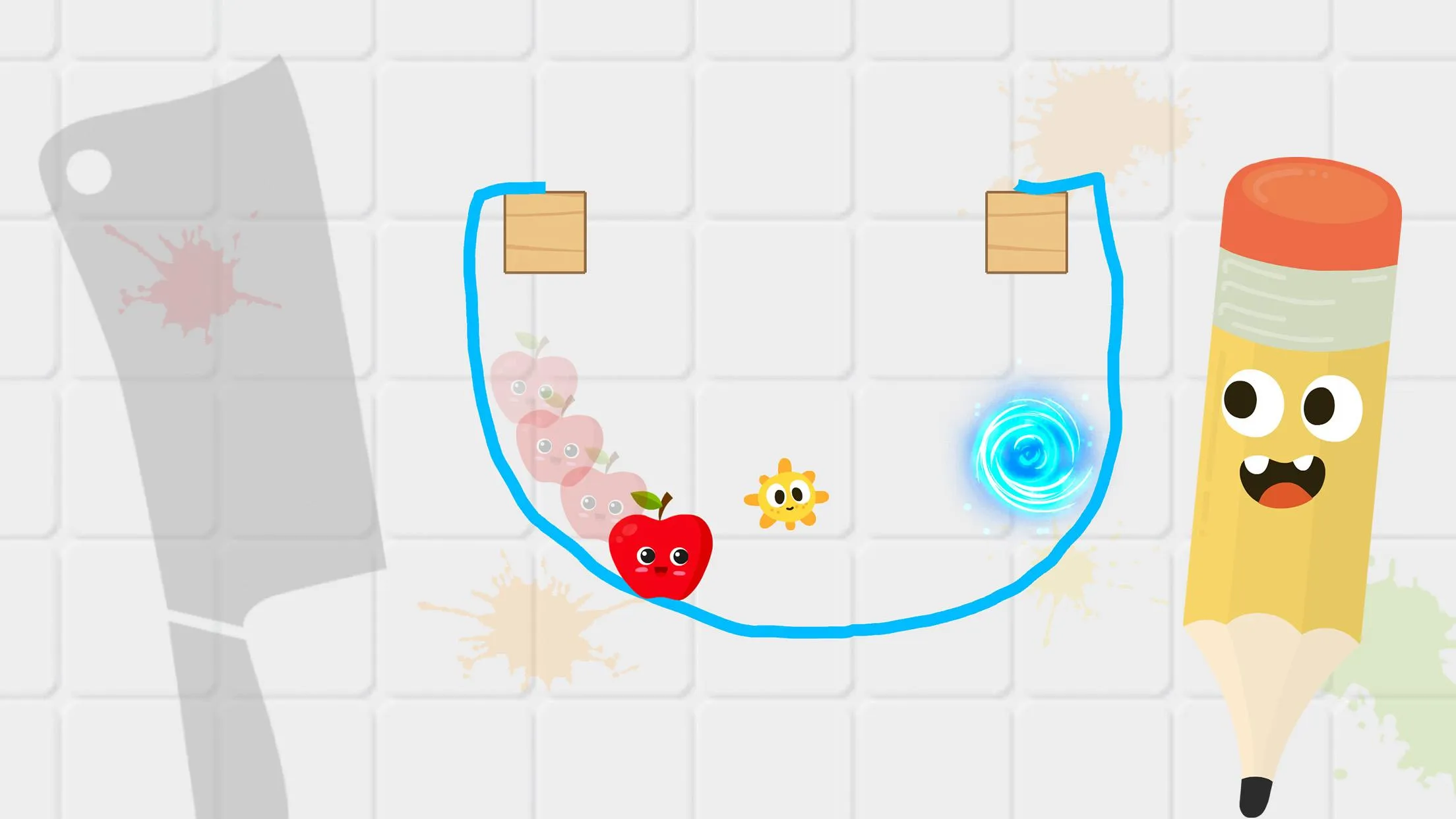 Fruit Escape: Draw Line | Indus Appstore | Screenshot