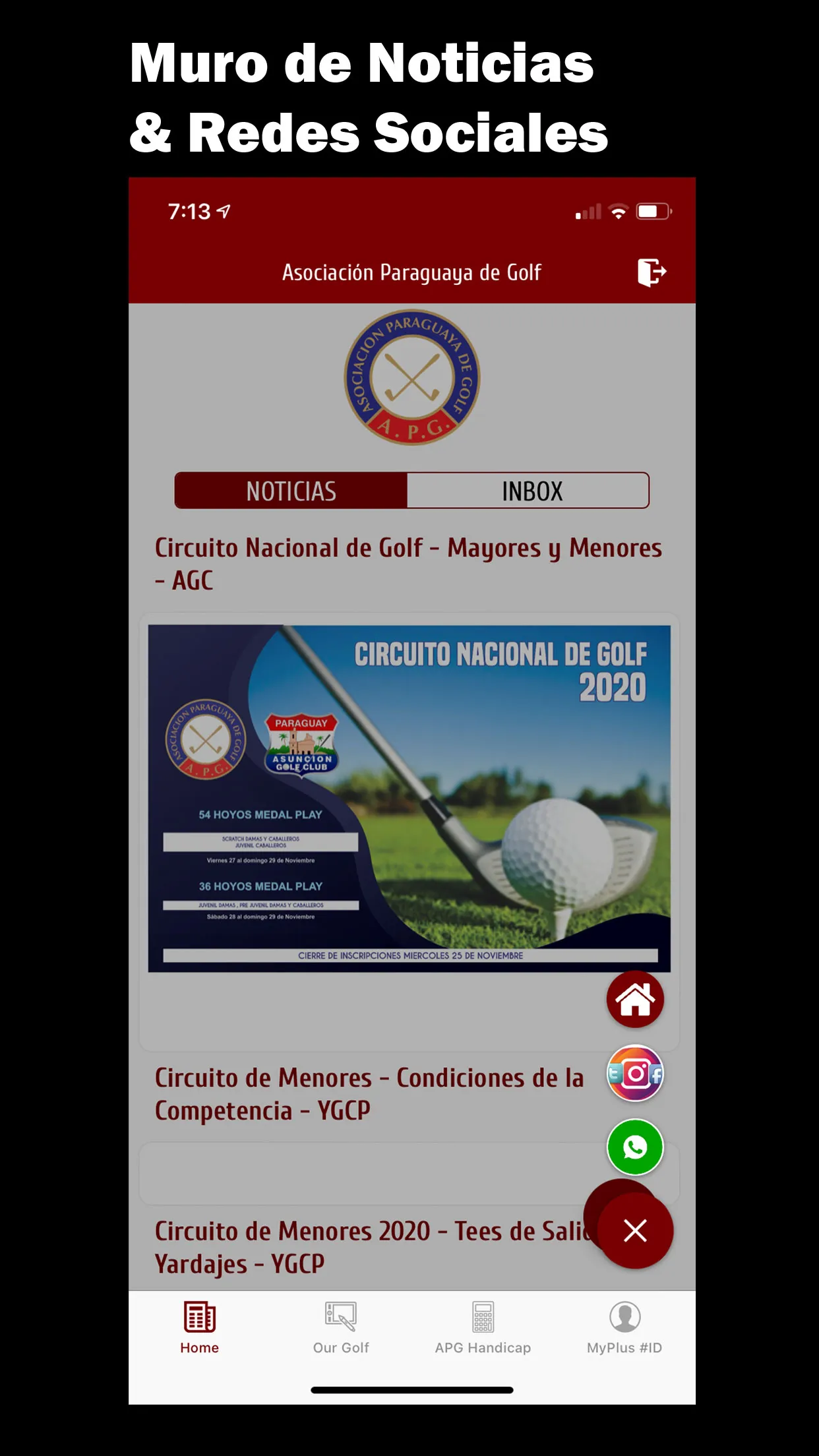 Paraguay Golf Association | Indus Appstore | Screenshot