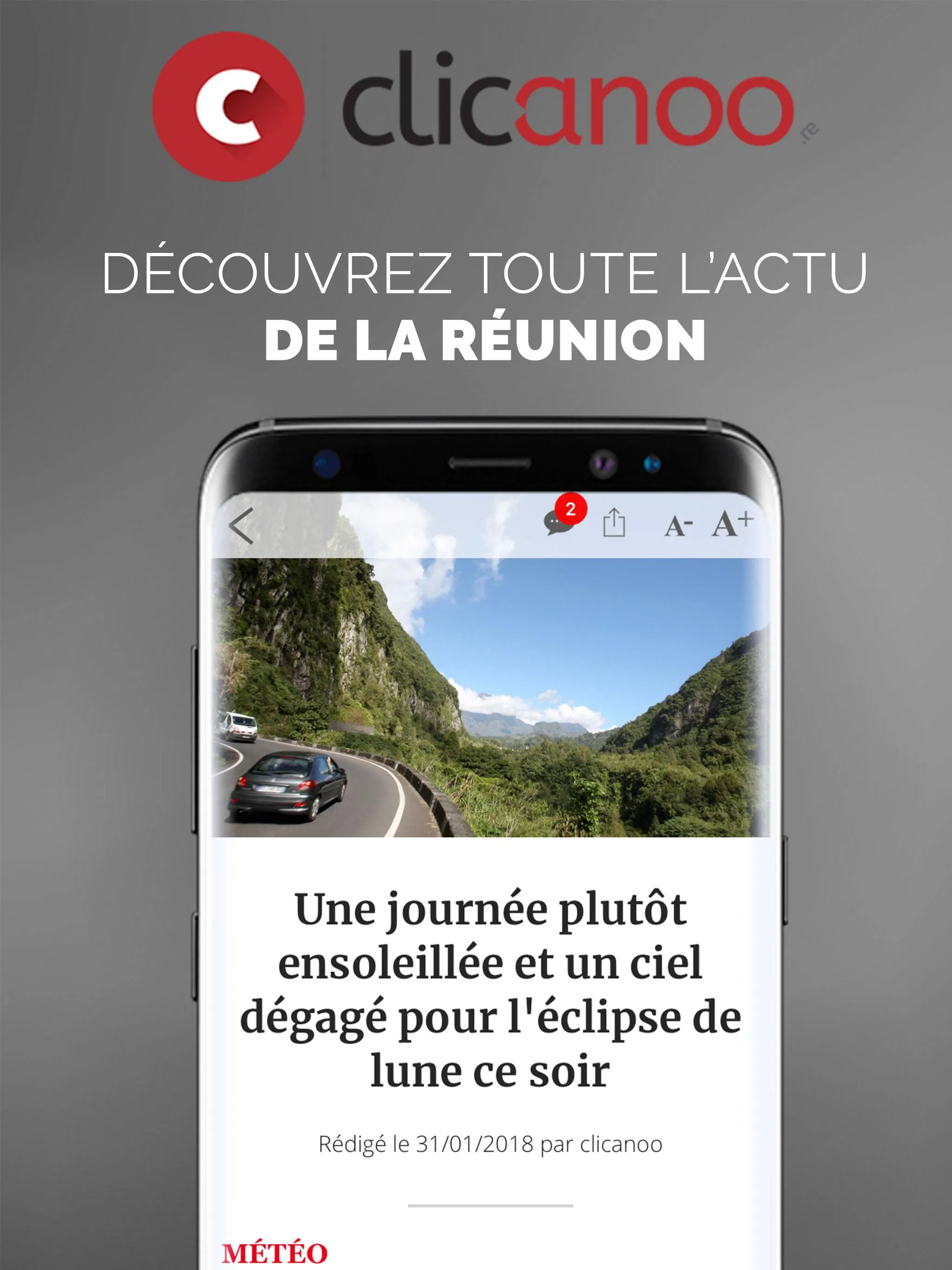 Clicanoo - Journal de l'île | Indus Appstore | Screenshot