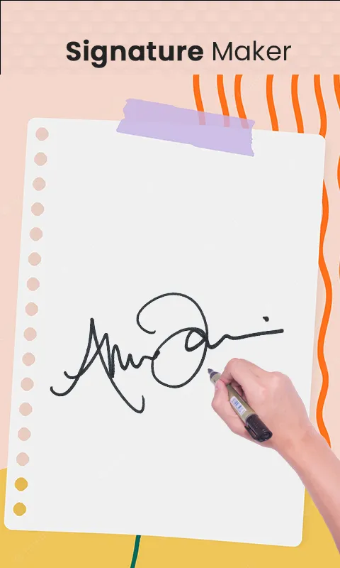 Perfect Signature Maker | Indus Appstore | Screenshot