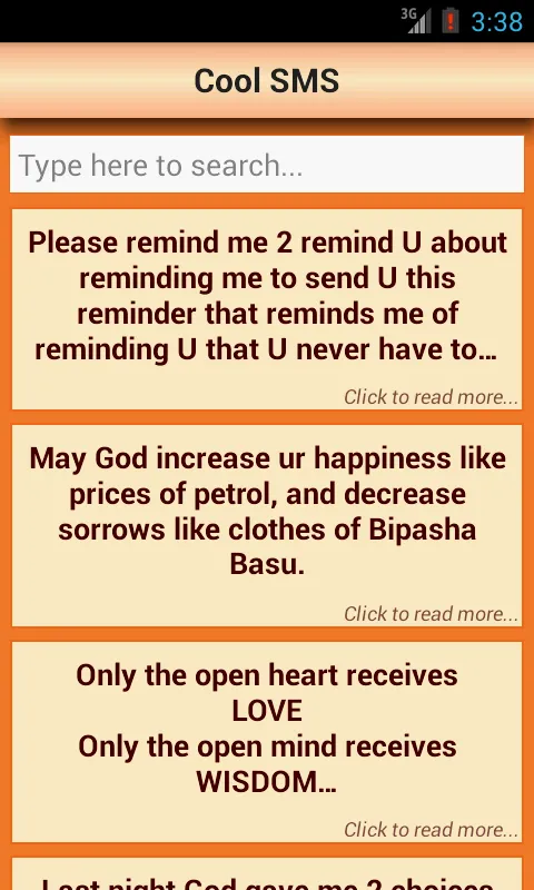 SMS Messages Collection | Indus Appstore | Screenshot