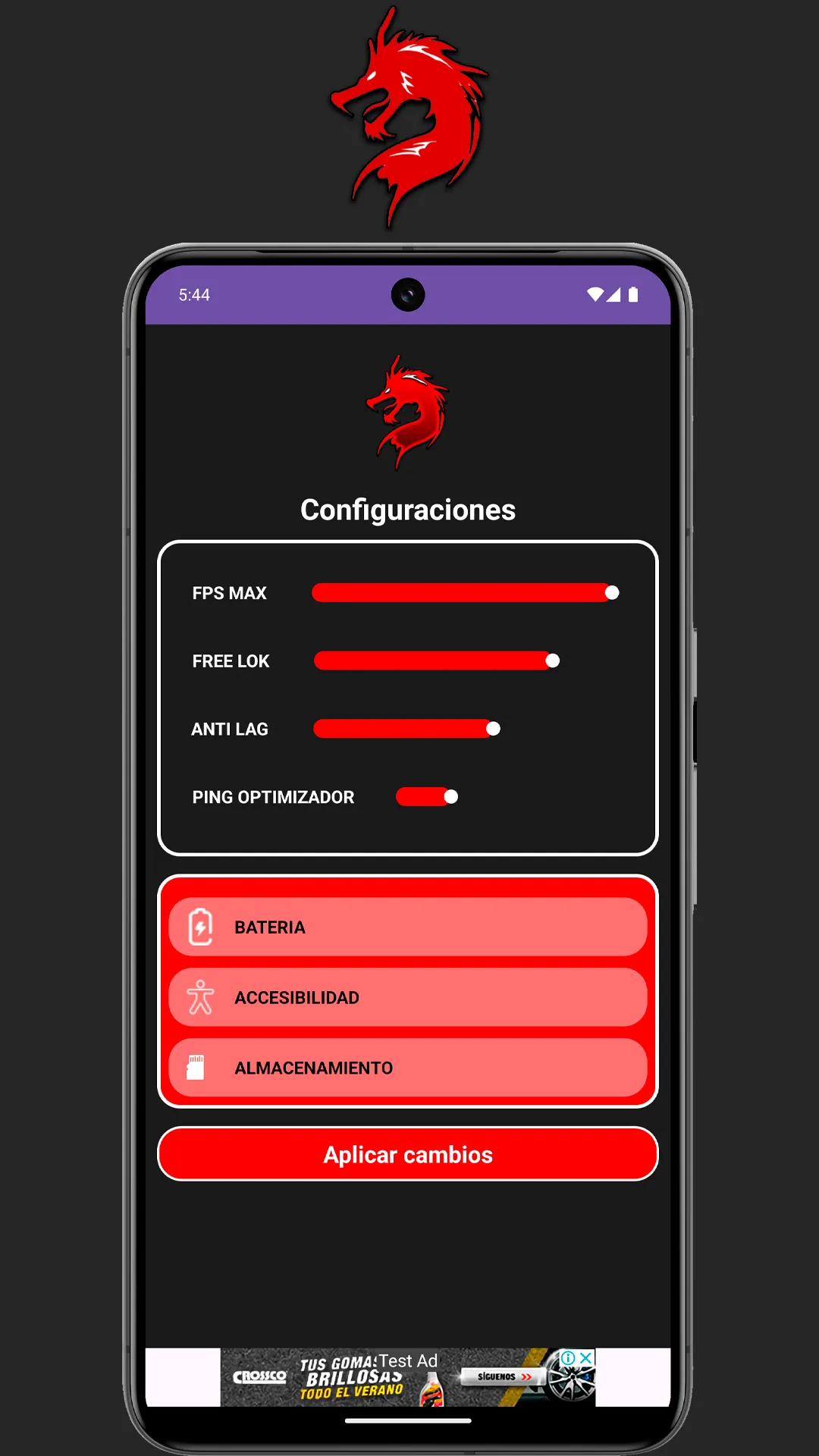 MACRO MSI - SENSIBILIDAD PRO | Indus Appstore | Screenshot