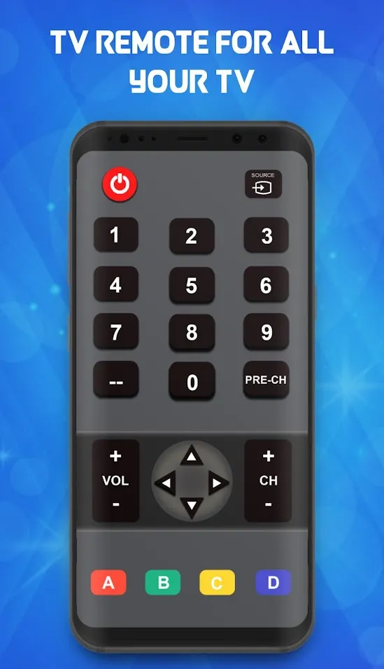 Universal TV Remote Control | Indus Appstore | Screenshot