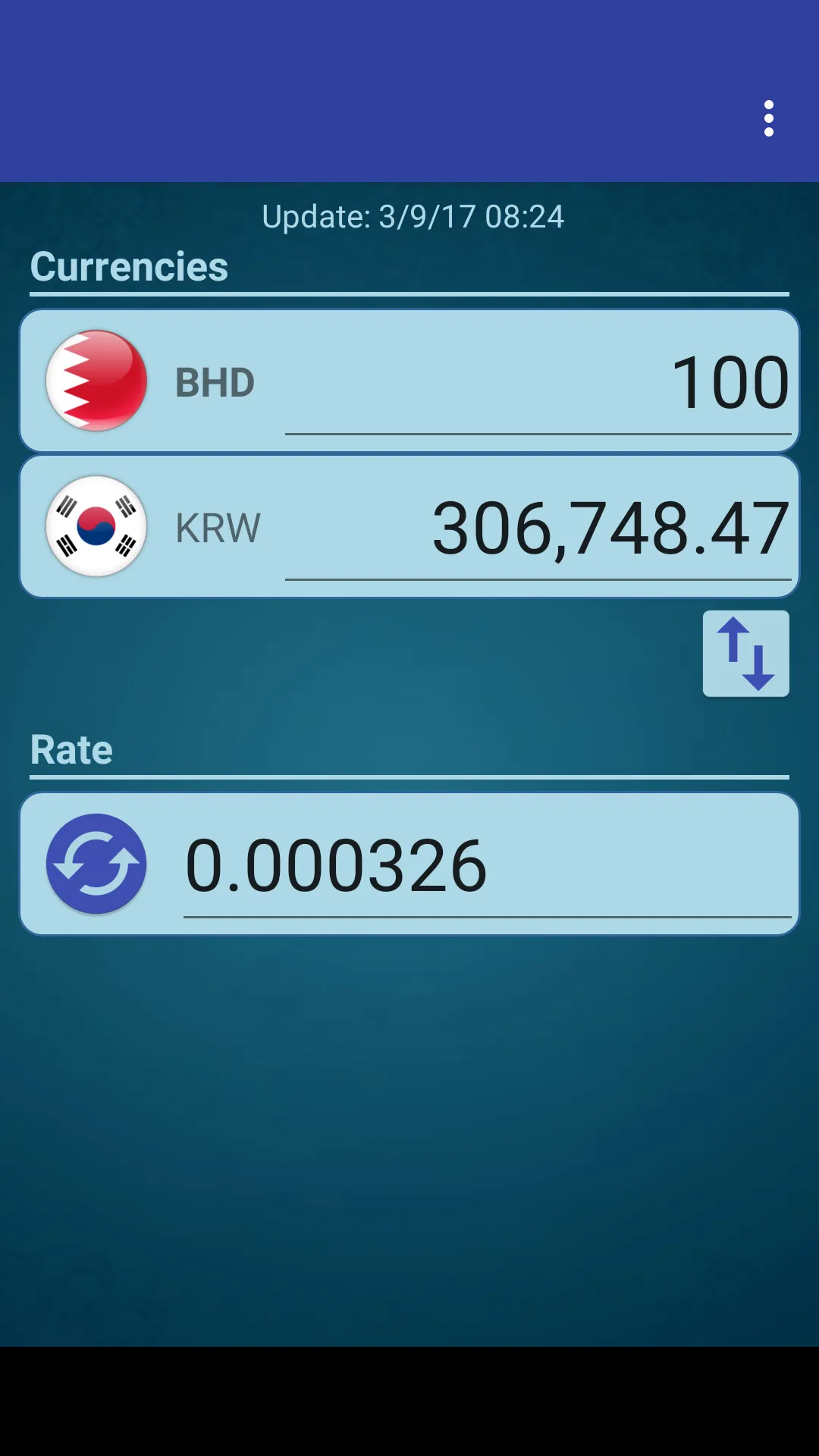 S Korea Won x Bahraini Dinar | Indus Appstore | Screenshot