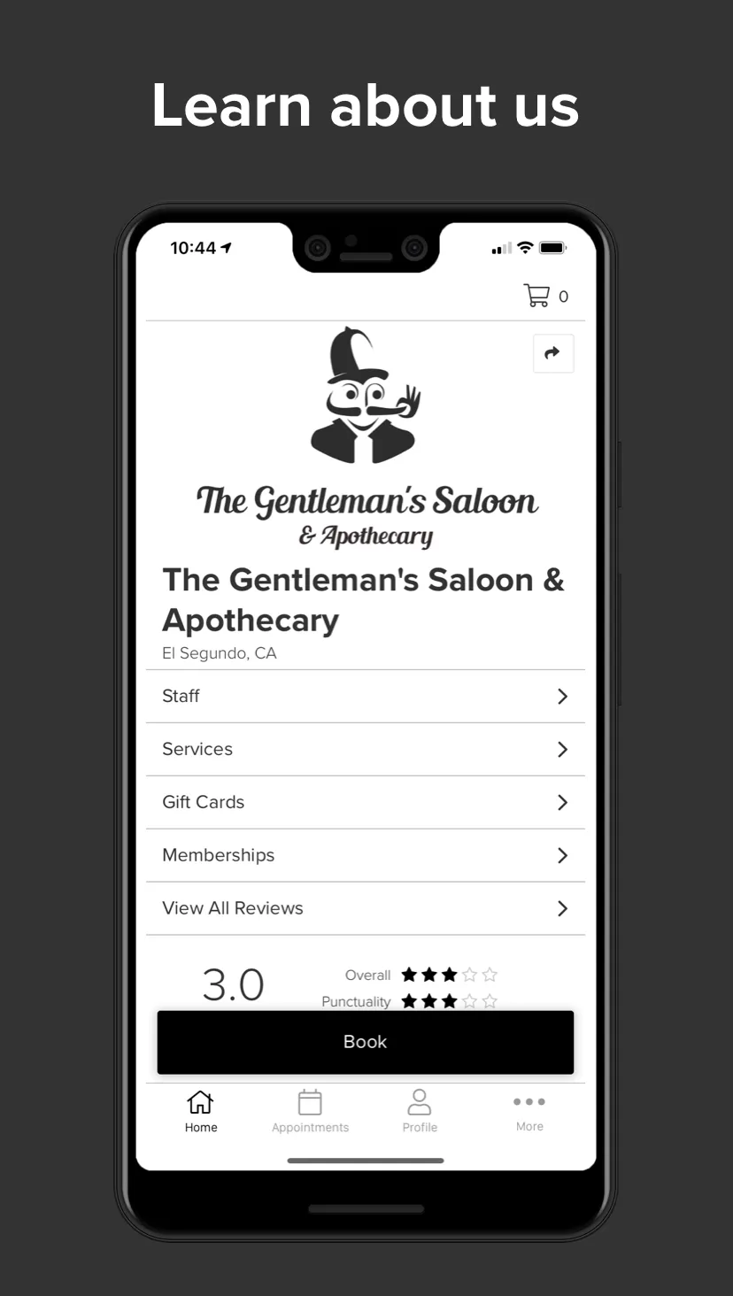 The Gentleman's Saloon & Apoth | Indus Appstore | Screenshot