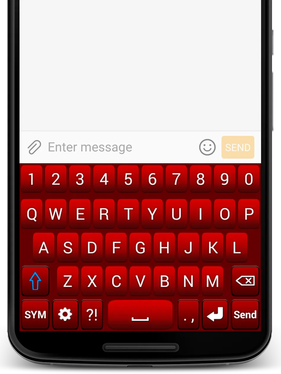 Red Keyboard | Indus Appstore | Screenshot