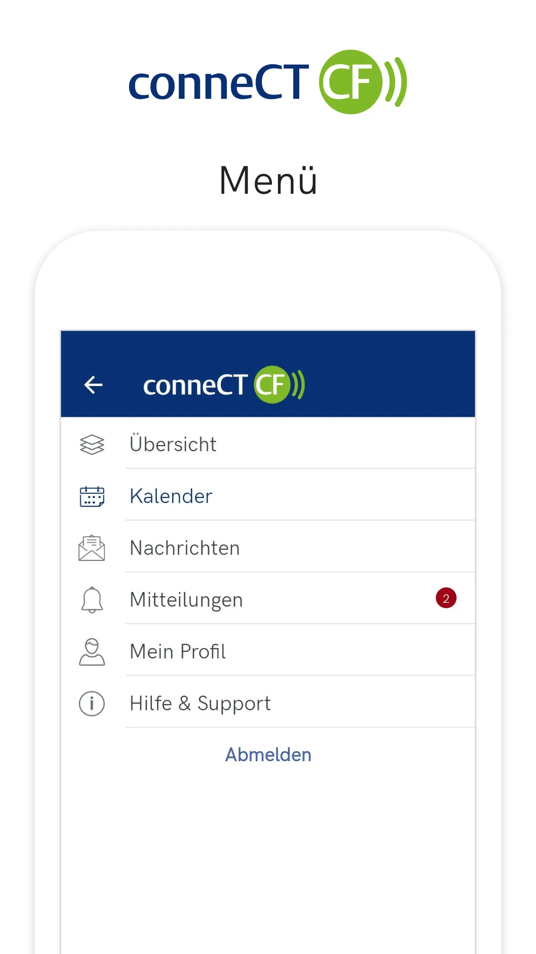 conneCT CF Online-Sprechstunde | Indus Appstore | Screenshot