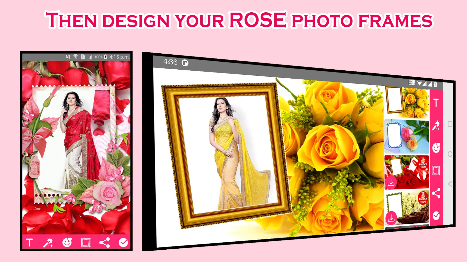 Rose Photo Frames: Pic Effects | Indus Appstore | Screenshot