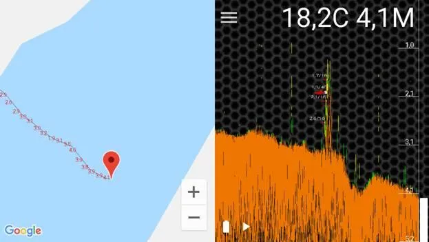 XFishFinder sonar fish finder | Indus Appstore | Screenshot