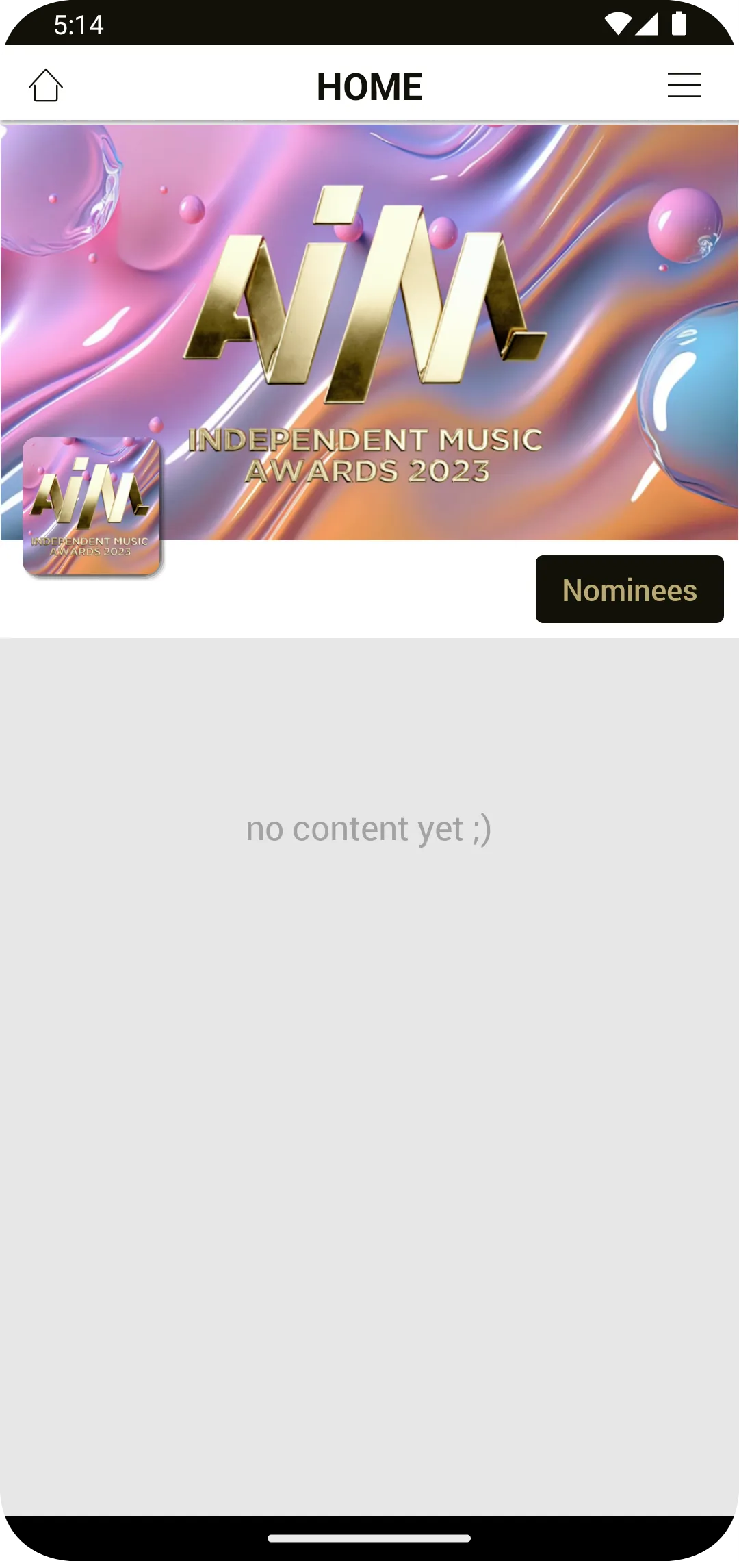 AIM - Independent Music Awards | Indus Appstore | Screenshot